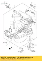 1388114G00, Suzuki, tubo, saída suzuki an burgman ans 250 400, Novo