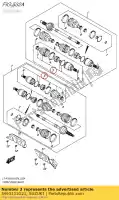 5493131G21, Suzuki, opstartset lt-a750xp / k9 suzuki  lt a 500 750 2009 2010 2014 2015 2016 2017 2018 2019, Nieuw