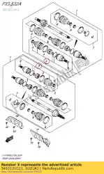 Qui puoi ordinare set di avvio lt-a750xp / k9 da Suzuki , con numero parte 5493131G21: