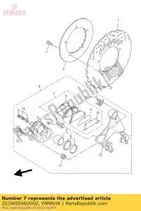 yamaha 2S3W00460000 remblok dopo - Il fondo