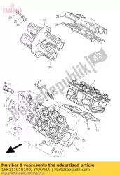 Here you can order the cylinder head assy from Yamaha, with part number 1FK111010100: