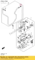 1581510G00, Suzuki, retainer suzuki an burgman  a executive z an650a an650aaz an650z an650 650 , Nieuw