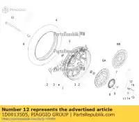 1D0013505, Piaggio Group, Capteur avant abs piaggio medley rp8ma0120, rp8ma0121 rp8ma0120, rp8ma0131 rp8ma0200, rp8ma0210, rp8ma0220, rp8ma024, rp8ma0211,  rp8ma0210, rp8ma0231, rp8ma0220, rp8ma0222,  rp8ma0220, rp8ma0221 rp8mb0100 rp8mb0200 rp8md0100 rp8md0100,  rp8md020 rp8md0200 125 150 2016 201, Nouveau