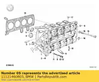 11121460803, BMW, klepzitting inzetstuk uitlaat loodvrij bmw  750 1000 1984 1985 1986 1987 1988 1989 1990 1991 1992 1993 1994 1995 1996, Nieuw