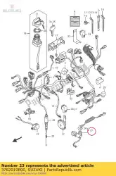 Here you can order the switch assy,eme from Suzuki, with part number 3782019B00: