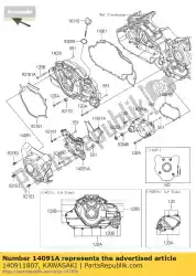 Qui puoi ordinare copertura, il cambiamento da Kawasaki , con numero parte 140911807: