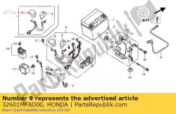 Aquí puede pedir cable, tierra de batería de Honda , con el número de pieza 32601MFAD00: