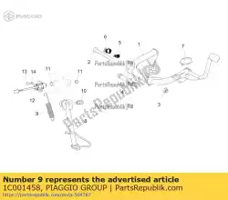 Qui puoi ordinare primavera da Piaggio Group , con numero parte 1C001458: