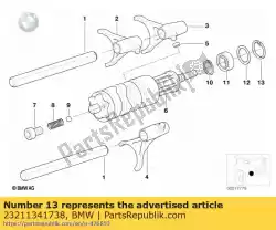 Qui puoi ordinare anello di bloccaggio - 28x1,2 da BMW , con numero parte 23211341738: