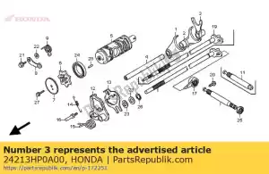 Honda 24213HP0A00 fork, rr. gear shift - Bottom side
