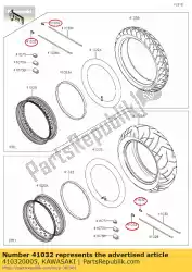 Here you can order the nipple-spoke vn900b6f from Kawasaki, with part number 410320005: