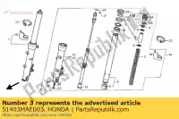 51403MAE003, Honda, colletto, primavera honda cbr fireblade rr  f cbr900rr cbr600rr 900 600 , Nuovo