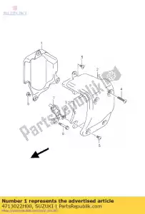 suzuki 4713022H00 copertina, lato - Il fondo