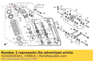Honda 52402KSEA41 primavera, rr. cojín (mostrar - Lado inferior