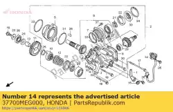 Qui puoi ordinare sensore assy., velocità da Honda , con numero parte 37700MEG000: