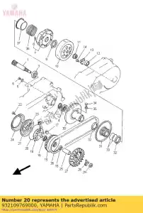 yamaha 932109769000 o-ring (50m) - Lado inferior