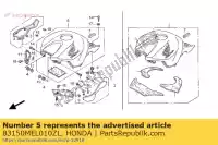 83150MEL010ZL, Honda, shelter set, top (wl) * ty honda cbr fireblade rr cbr1000rr 1000 , Nieuw