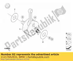 Qui puoi ordinare spessore - 46/69/1 da BMW , con numero parte 11217652931: