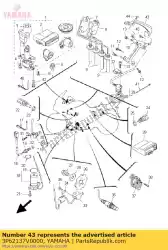 Qui puoi ordinare guida, aria 2 da Yamaha , con numero parte 3P62137V0000: