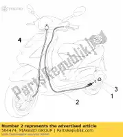 564474, Piaggio Group, Overdragen piaggio fly skipper 50 125 150 2000 2004 2007, Nieuw