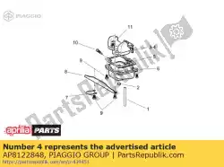 Aqui você pode pedir o suporte assy. Em Piaggio Group , com o número da peça AP8122848: