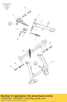 T2081697, Triumph, stop boczny do góry triumph speed triple 461332 > speed triple r sprint gt sprint st 208167 > trophy 1215 trophy 1215 se 1050 1215 2005 2006 2007 2008 2009 2010 2011 2012 2013 2014 2015 2016, Nowy