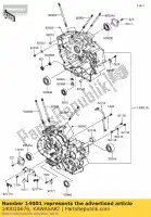 140010676, Kawasaki, set-carter vn900bgfa kawasaki  vn vulcan 900 2006 2007 2008 2009 2010 2011 2012 2013 2014 2015 2016 2017 2018 2019, Nouveau