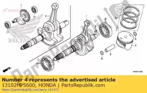 honda 13102HP5600 piston (0,25) - La partie au fond