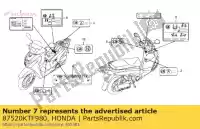 87520KTF980, Honda, nessuna descrizione disponibile al momento honda sh 125 2009 2010 2011 2012, Nuovo