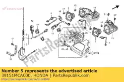 Qui puoi ordinare elemento, antenna da Honda , con numero parte 39151MCA000: