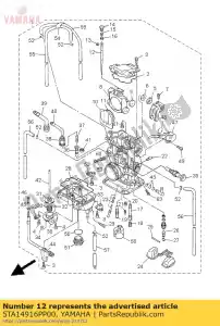 yamaha 5TA14916PP00 needle - Bottom side