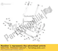 6692345, Piaggio Group, Arm compleet stuurbuis vespa vespa zapm80100, zapm80101, zapma7100 zapm80101 zapm808g, zapm80200, zapm8020, zapma7200, zapma78g zapma720 zapma78g,  zapmd710 zapmd7200,  946 125 150 946 2013 2014 2015 2016 2017 2018 2019 2020 2021 2022, Nieuw