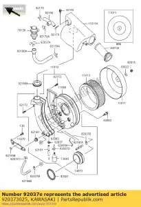 kawasaki 920373025 morsetto, 7,3 mm js550-a5 - Il fondo