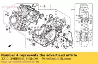 32111MBB000, Honda, nenhuma descrição disponível no momento honda vtr 1000 1997 1998 1999 2000 2001 2002 2003 2005 2006, Novo