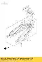 4550038G024DX, Suzuki, copritelo, posto suzuki gsf bandit s sa sua  a su u ua gsf650nsnasa 650 , Nuovo