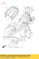 3LD215690000, Yamaha, gráfico 1 yamaha xtz supertenere 750, Novo