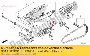 honda 90113KYK910 descrição não disponível - Lado inferior