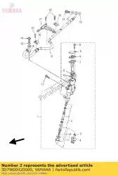 Aqui você pode pedir o kit de cilindro, mestre em Yamaha , com o número da peça 3D7W00420000: