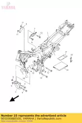 bout, flens van Yamaha, met onderdeel nummer 90105088E500, bestel je hier online: