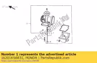 16201KS6831, Honda, geen beschrijving beschikbaar op dit moment honda cr 125 1988 1990 1991 1992 1995, Nieuw