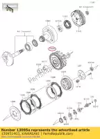 130951403, Kawasaki, huis-comp-koppeling kawasaki klx  a c l d klx110 br125 z125 pro krt klx110l replica 110 125 , Nieuw