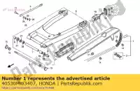 40530MW3407, Honda, chain set, drive (rk exce honda cb seven fifty f2 nighthawk  cb750 750 , New