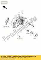 230080051, Kawasaki, prise de courant, lampe frontale kawasaki er6n  a b er650 er 6n abs 650 , Nouveau