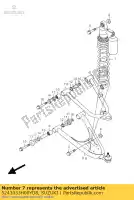 5243033H00YD8, Suzuki, arm comp,suspen suzuki lt z400z quadsport z400 400 , New