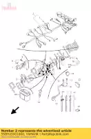 5SBH25901000, Yamaha, faisceau de câbles assy yamaha aerox yq 50 2005 2006 2007 2008 2009 2010 2011 2012, Nouveau