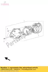 Aqui você pode pedir o medidor assy em Yamaha , com o número da peça 14B835001200: