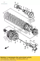 2141040C01, Suzuki, nessuna descrizione disponibile suzuki gsx gsx r 1100 1989 1990 1991 1992 1993 1994, Nuovo