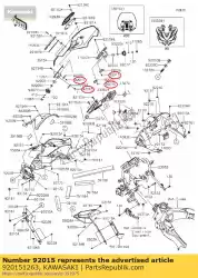 Here you can order the nut,lock 5mm zn1300-a3 from Kawasaki, with part number 920151263: