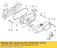 23007651943, BMW, abrazadera de la manguera bmw c1 125 200 2000 2001 2002 2003 2004, Nuevo