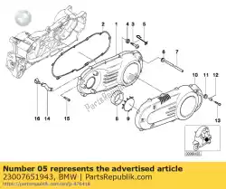 Here you can order the hose clamp from BMW, with part number 23007651943: